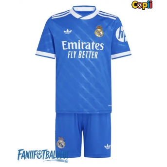 Real Madrid Echipament de Fotbal Replică 2025-26 Copii Treilea (+ Șorturi)